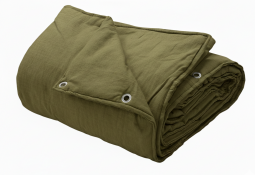 Утепленный полог брезентовый